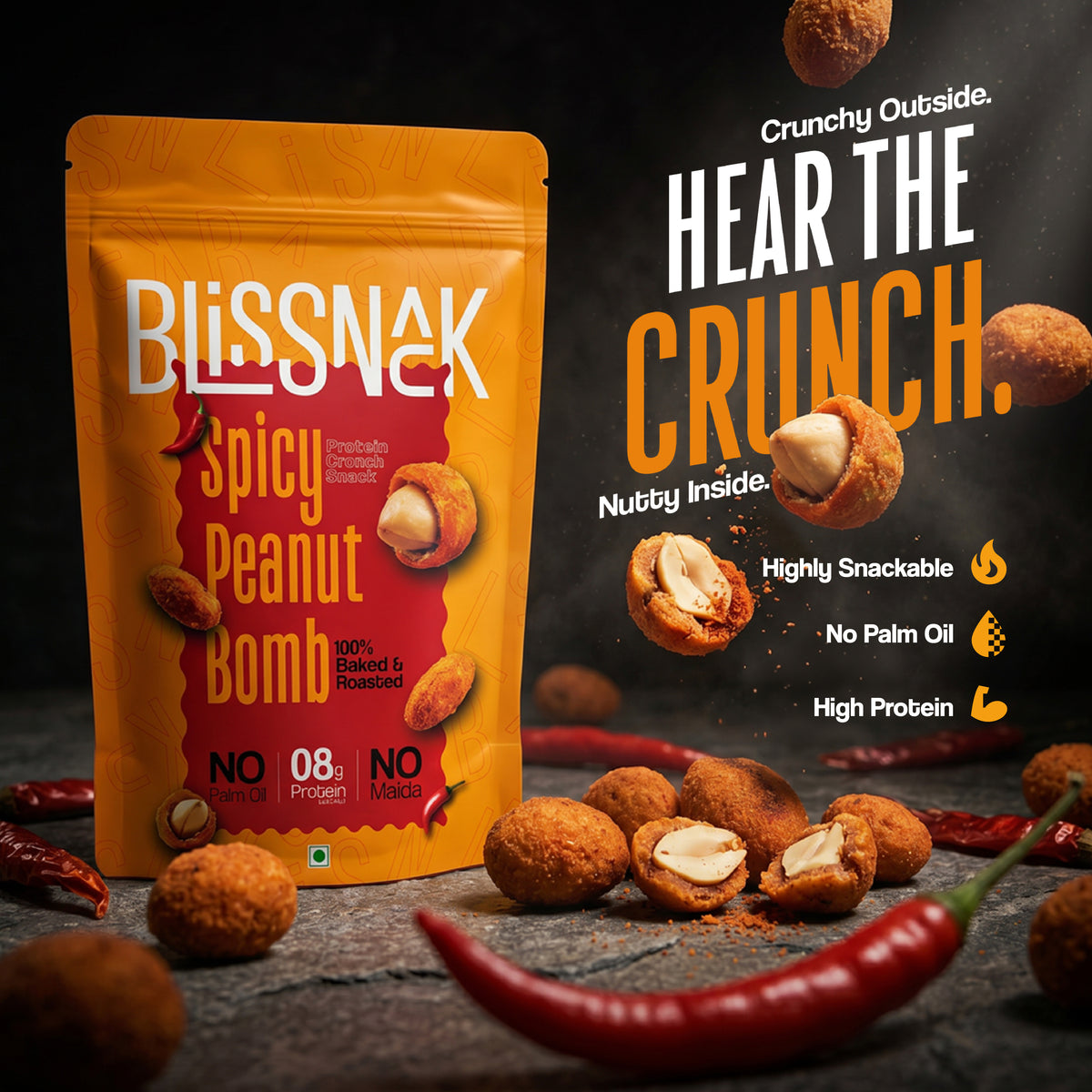 Spicy Peanut Bomb